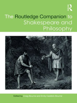 cover image of The Routledge Companion to Shakespeare and Philosophy